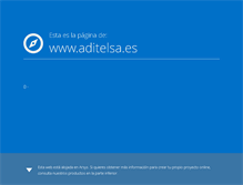 Tablet Screenshot of aditelsa.es