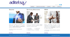 Desktop Screenshot of aditelsa.com