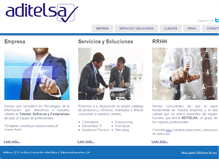 Tablet Screenshot of aditelsa.com